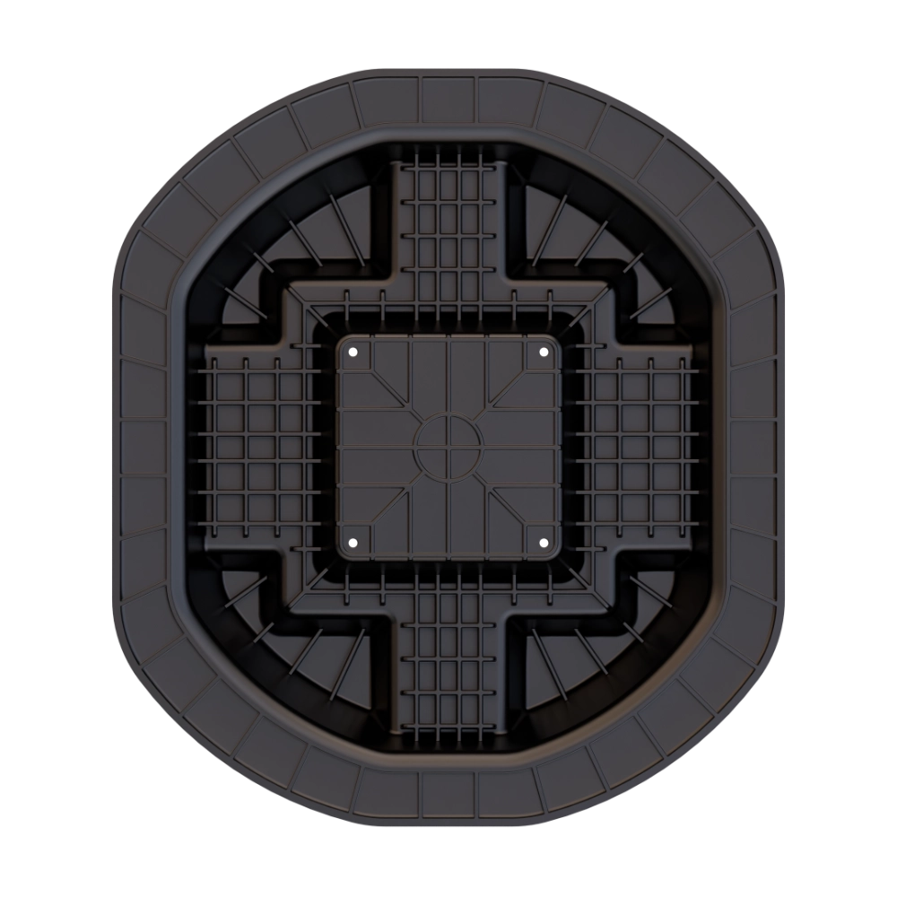 Base of a DeckEzy Foundation Block